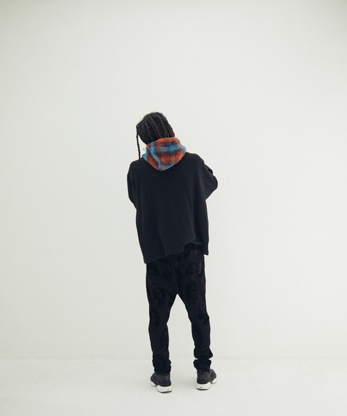 STOF(ストフ)の「STOF/ストフ/Mixture Pul Hoodie(パーカー・メンズ・グレー/ブラック・M/S)」の5枚目の写真