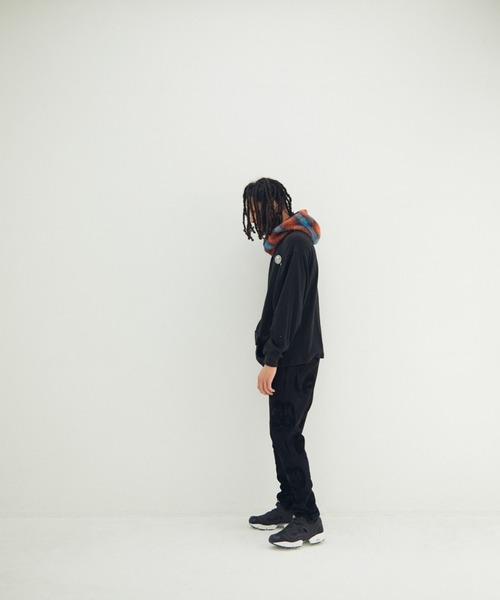 STOF(ストフ)の「STOF/ストフ/Mixture Pul Hoodie(パーカー・メンズ・グレー/ブラック・M/S)」の7枚目の写真