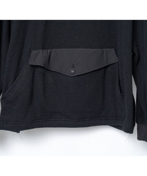 STOF(ストフ)の「STOF/ストフ/Mixture Pul Hoodie(パーカー・メンズ・グレー/ブラック・M/S)」の12枚目の写真