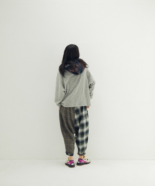 STOF(ストフ)の「STOF/ストフ/Mixture Pul Hoodie(パーカー・メンズ・グレー/ブラック・M/S)」の16枚目の写真