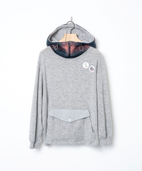 STOF(ストフ)の「STOF/ストフ/Mixture Pul Hoodie(パーカー・メンズ・グレー/ブラック・M/S)」の20枚目の写真