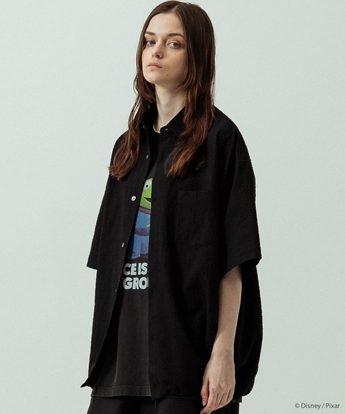 SLICK(スリック)の「【SLICK/スリック】SLICK / TOY STORY Print T-shirt 02/トイストーリー/パウダー加工プリントTシャツ/オーバーサイズ シルエット/ ビンテージ / ディズニー/ピクサー(Tシャツ/カットソー・メンズ・ホワイト/ブラック・3/2/1)」の21枚目の写真