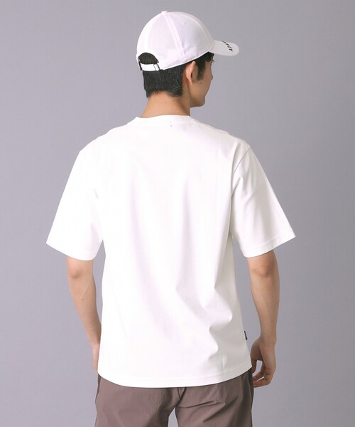 ADABAT STREAM(アダバットストリーム)の「接触冷感/抗菌防臭/消臭 アイスクリアコットン ワンポイントT(Tシャツ/カットソー・メンズ・ブラック/ホワイト/ベージュ・46/48/50)」の21枚目の写真
