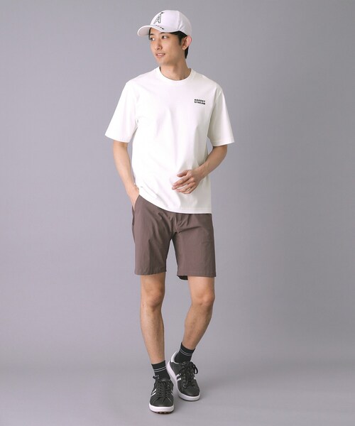 ADABAT STREAM(アダバットストリーム)の「接触冷感/抗菌防臭/消臭 アイスクリアコットン ワンポイントT(Tシャツ/カットソー・メンズ・ブラック/ホワイト/ベージュ・46/48/50)」の22枚目の写真