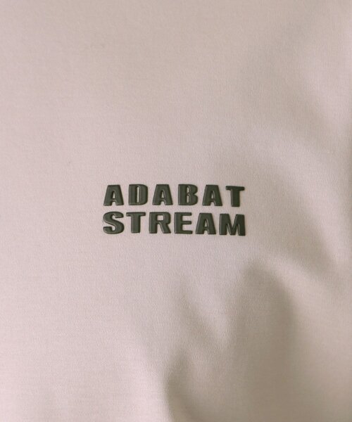 ADABAT STREAM(アダバットストリーム)の「接触冷感/抗菌防臭/消臭 アイスクリアコットン ワンポイントT(Tシャツ/カットソー・メンズ・ブラック/ホワイト/ベージュ・46/48/50)」の8枚目の写真