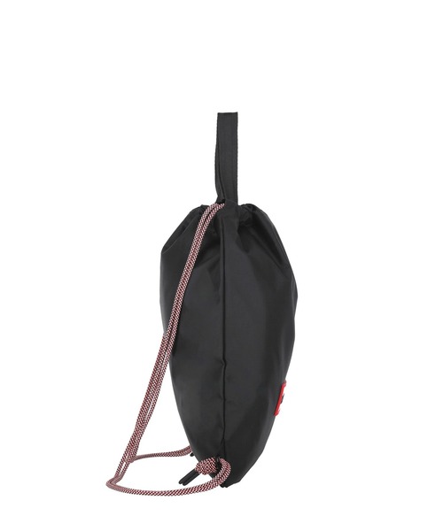 HUNTER(ハンター)の「HUNTER/ハンター ナップサック トラベル ドローストリング 2WAY DRAWSTRING BACKPACK TOTE(バックパック/リュック・レディース・ピンク/オフホワイト/ブラック/ライトブルー・FREE)」の9枚目の写真