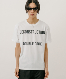 ディコンストラクションTシャツ_ホワイト