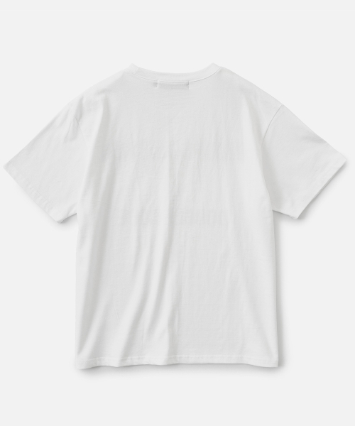 VASTIC(バスティック)の「ディコンストラクションTシャツ_ホワイト(Tシャツ/カットソー・メンズ・ホワイト・MEDIUM/LARGE/X-LARGE)」の3枚目の写真