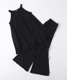 【WEB限定/DRC】フレアキャミ+ロングパンツセット