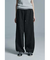 INDIGO DENIM SWEATPANTS BLACK