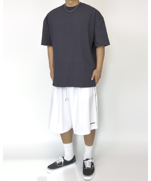 PACIENCIA(パシエンシア)の「無地オーバーサイズスラブ半袖NAVY(Tシャツ/カットソー・メンズ・その他・LARGE/X-LARGE/XX-LARGE)」の6枚目の写真