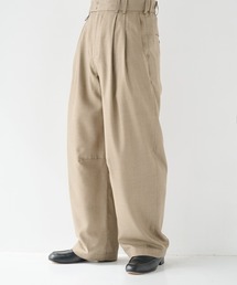 STUDIOUS | 【STUDIOUS】Woolycupra CurveSlacks(スラックス)