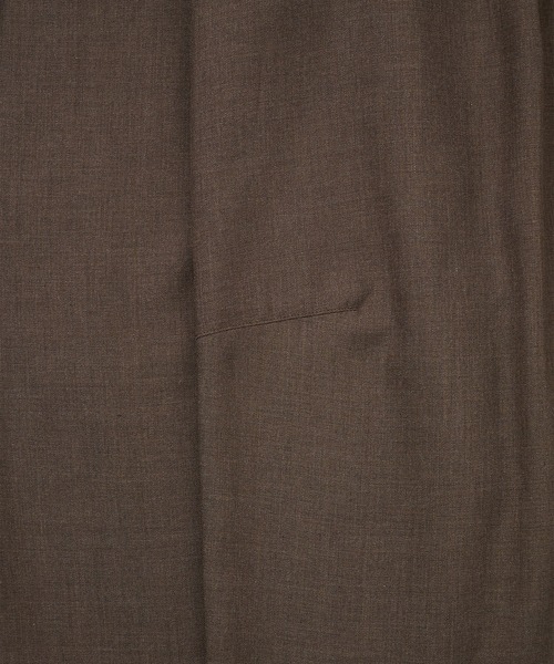 STUDIOUS（ステュディオス）の「【STUDIOUS】Woolycupra CurveSlacks（スラックス・メンズ・ベージュ/ブラウン・2/1/3）」の14枚目の写真