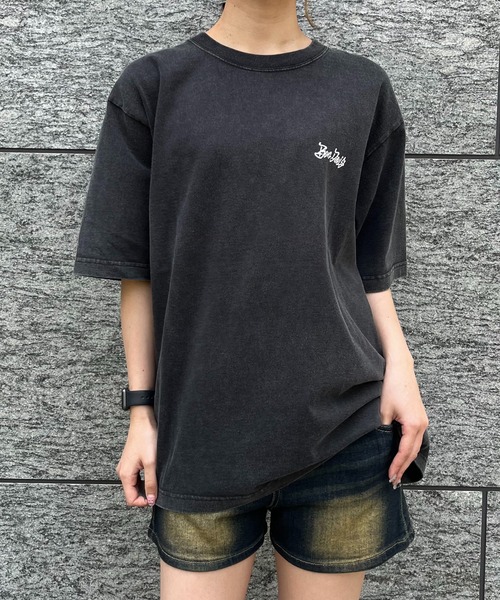 BEN DAVIS（ベンデイビス）の「WEGO/【WEB限定】BENDAVIS ヴィンテージライクT（Tシャツ/カットソー・メンズ・ブラック/ブルー・MEDIUM/LARGE）」の9枚目の写真
