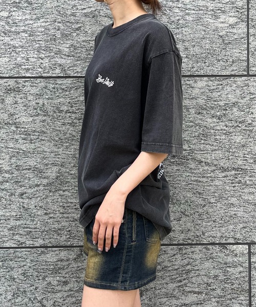 BEN DAVIS（ベンデイビス）の「WEGO/【WEB限定】BENDAVIS ヴィンテージライクT（Tシャツ/カットソー・メンズ・ブラック/ブルー・MEDIUM/LARGE）」の10枚目の写真