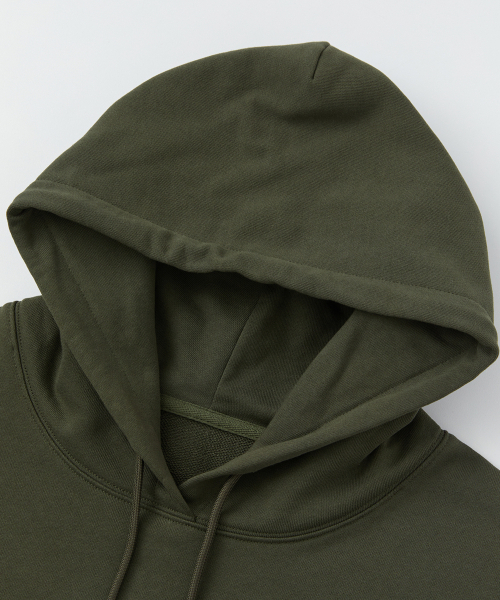 RAIMENT(レイメント)の「ワッフルレタリンググラフィックフードパーカー_カーキ(パーカー・メンズ・その他・SMALL/MEDIUM/LARGE)」の5枚目の写真