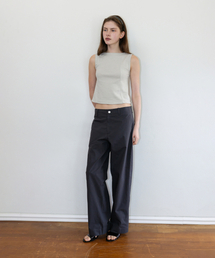 Blair Boat Sleeveless_Light Beige