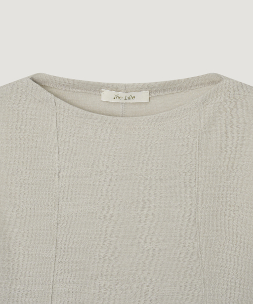 THE LILLE(ザ リル)の「Blair Boat Sleeveless_Light Beige(Tシャツ/カットソー・レディース・その他・FREE)」の4枚目の写真