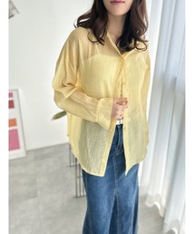 ベーシックシンプルカラーシャツ
