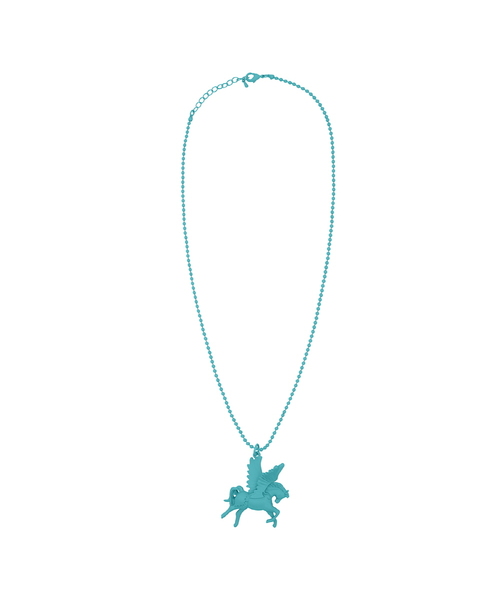 LUVISTRUE(ラヴイズトゥルー)の「SY HORSE NECKLACE(SKY BLUE)(ネックレス・レディース・その他・FREE)」の1枚目の写真