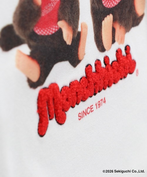 BRANSHES(ブランシェス)の「【モンチッチ】リンガー半袖Tシャツ(Tシャツ/カットソー・キッズ・サックスブルー/オフホワイト・80/100/110/130/120/150/140/90)」の14枚目の写真