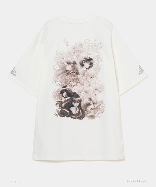 tanakadaisuke(タナカダイスケ)の「【tanakadaisuke/タナカダイスケ】Pretty Guardian Sailor Moon T-shirt L/プリティガーディアンセーラームーンTシャツ Lサイズ(Tシャツ/カットソー・レディース・ホワイト・L)」の11枚目の写真