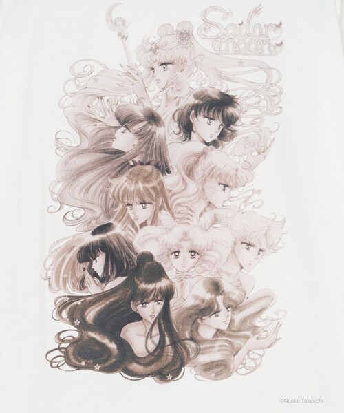 tanakadaisuke(タナカダイスケ)の「【tanakadaisuke/タナカダイスケ】Pretty Guardian Sailor Moon T-shirt L/プリティガーディアンセーラームーンTシャツ Lサイズ(Tシャツ/カットソー・レディース・ホワイト・L)」の16枚目の写真