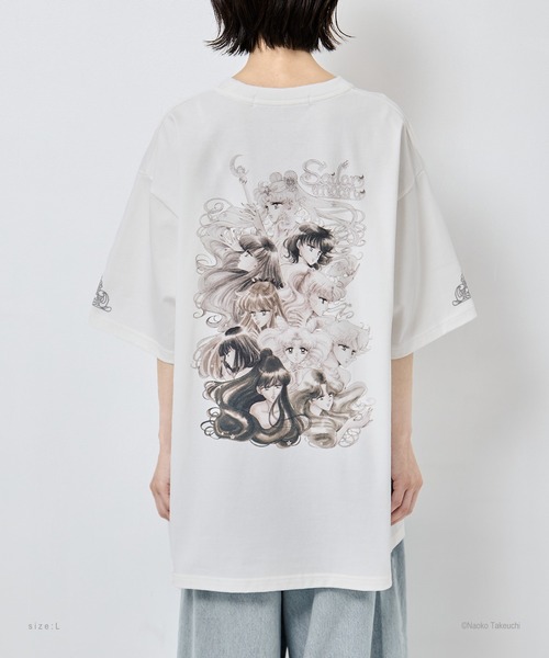 tanakadaisuke(タナカダイスケ)の「【tanakadaisuke/タナカダイスケ】Pretty Guardian Sailor Moon T-shirt L/プリティガーディアンセーラームーンTシャツ Lサイズ(Tシャツ/カットソー・レディース・ホワイト・L)」の6枚目の写真