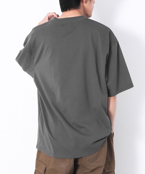 CRAFT STANDARD BOUTIQUE(クラフトスタンダードブティック)の「度詰め天竺サガラ刺繍T(Tシャツ/カットソー・メンズ・ホワイト系その他/ホワイト/ブラック/チャコールグレー・L/LL/M)」の13枚目の写真