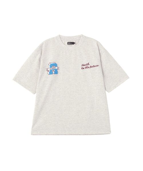 CRAFT STANDARD BOUTIQUE(クラフトスタンダードブティック)の「度詰め天竺サガラ刺繍T(Tシャツ/カットソー・メンズ・ホワイト系その他/ホワイト/ブラック/チャコールグレー・L/LL/M)」の19枚目の写真