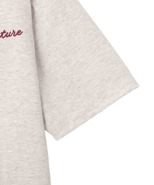 CRAFT STANDARD BOUTIQUE(クラフトスタンダードブティック)の「度詰め天竺サガラ刺繍T(Tシャツ/カットソー・メンズ・ホワイト系その他/ホワイト/ブラック/チャコールグレー・L/LL/M)」の22枚目の写真
