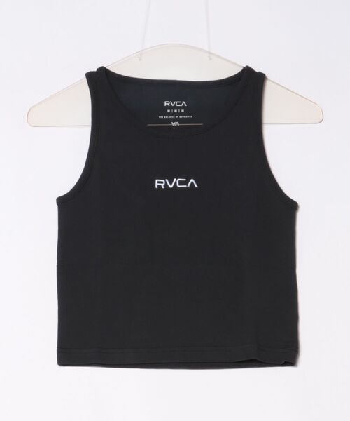 RVCA（ルーカ）の「RVCA/ルーカ レディース タンクトップ クロップド丈 ショート丈 BG04C360（タンクトップ・レディース・ライトピンク/ホワイト/ブラック・M/S）」の12枚目の写真