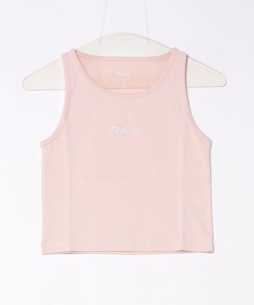 RVCA（ルーカ）の「RVCA/ルーカ レディース タンクトップ クロップド丈 ショート丈 BG04C360（タンクトップ・レディース・ライトピンク/ホワイト/ブラック・M/S）」の13枚目の写真