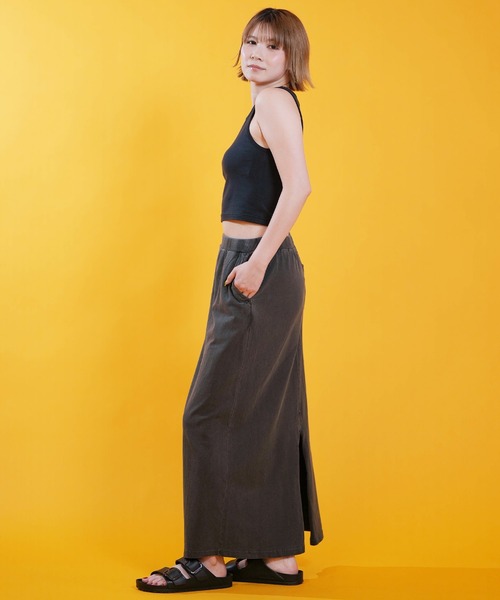 RVCA（ルーカ）の「RVCA/ルーカ レディース タンクトップ クロップド丈 ショート丈 BG04C360（タンクトップ・レディース・ライトピンク/ホワイト/ブラック・M/S）」の5枚目の写真
