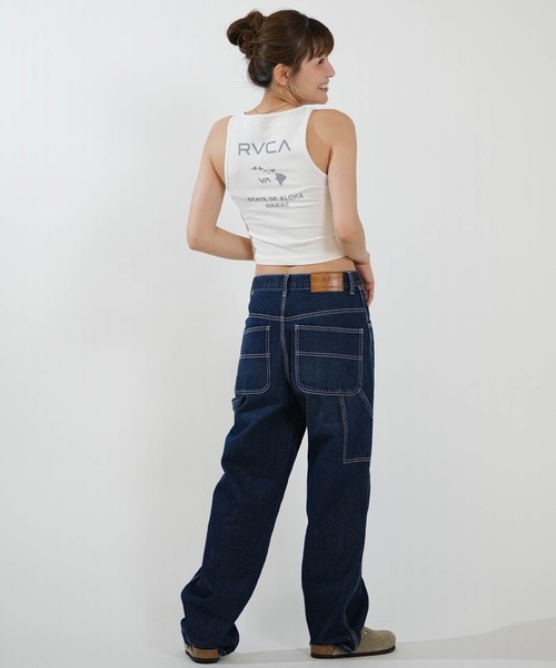 RVCA（ルーカ）の「RVCA/ルーカ レディース タンクトップ クロップド丈 ショート丈 BG04C360（タンクトップ・レディース・ライトピンク/ホワイト/ブラック・M/S）」の18枚目の写真