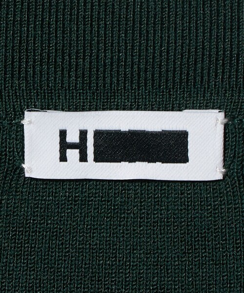 H BEAUTY&YOUTH UNITED ARROWS(エイチビューティーアンドユースユナイテッドアローズ)の「<H>リブ ポロカラー ニットワンピース(ワンピース・レディース・ダークグリーン・FREE)」の16枚目の写真