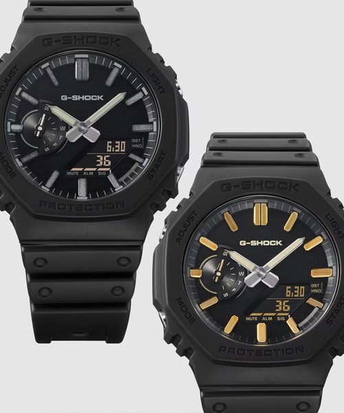 G-SHOCK（ジーショック）の「G-SHOCK/ジーショック 腕時計 "LUXE BLACK" GA-2100LXB-1AJF（アナログ腕時計・メンズ・ブラック・FREE）」の8枚目の写真
