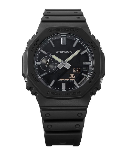G-SHOCK（ジーショック）の「G-SHOCK/ジーショック 腕時計 "LUXE BLACK" GA-2100LXB-1AJF（アナログ腕時計・メンズ・ブラック・FREE）」の5枚目の写真