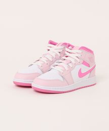 JORDAN BRAND 225-25AIR JORDAN 1 MID GS ジョーダン 1 MID GS KDQ8423 601PNKFOM/PNKFO
