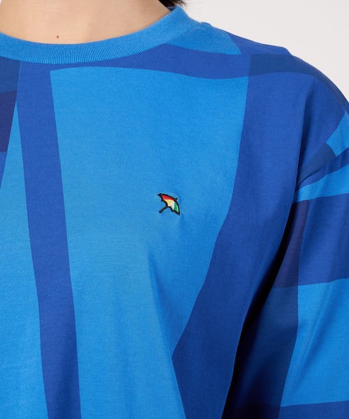 Arnold Palmer(アーノルドパーマー)の「シェア ランダムチェック Tシャツ(Tシャツ/カットソー・レディース・チャコールグレー/ホワイト/ブルー・L/M/S/XS/LL)」の20枚目の写真