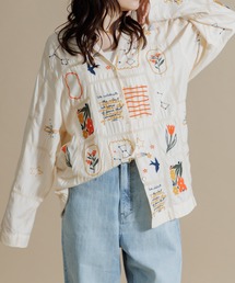 DRIP STUDIO（ドリップスタジオ）の「パッチワーク刺繍シャツ（シャツ/ブラウス）」
