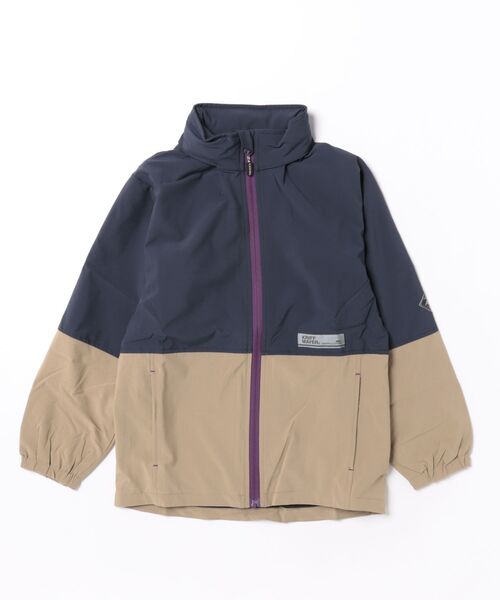 KRIFF MAYER Kid's Collection(クリフメイヤーキッズコレクション)の「アクティブフードジャケット(その他アウター・キッズ・ブラック/レンガ/ネイビー/ベージュ・150/130/140/170/160/120)」の3枚目の写真