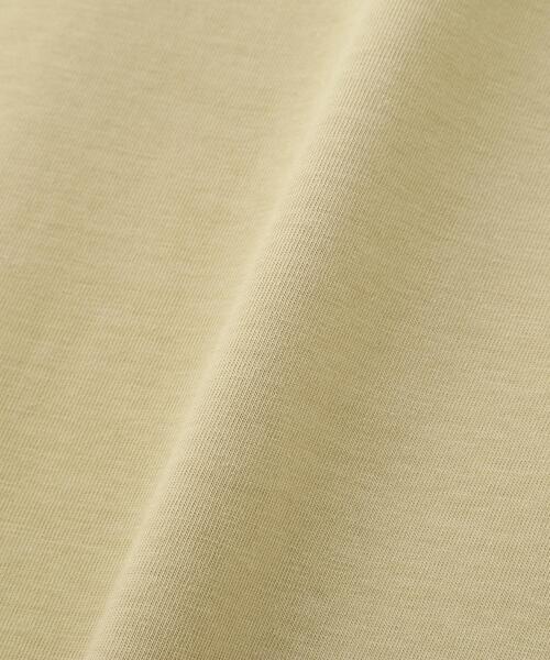 YLEVE（イレーヴ）の「YLEVE / ORGANIC COTTON BIO T ONE PIECE（ワンピース・レディース・ブラウン/イエロー/ネイビー・1）」の7枚目の写真