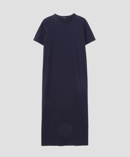 YLEVE（イレーヴ）の「YLEVE / ORGANIC COTTON BIO T ONE PIECE（ワンピース・レディース・ブラウン/イエロー/ネイビー・1）」の11枚目の写真