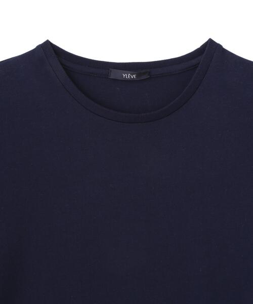 YLEVE（イレーヴ）の「YLEVE / ORGANIC COTTON BIO T ONE PIECE（ワンピース・レディース・ブラウン/イエロー/ネイビー・1）」の12枚目の写真