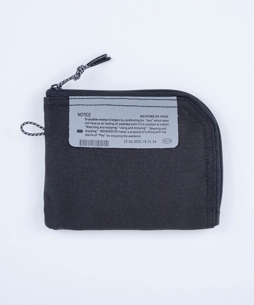 WEEKEND(ER)(ウィークエンダー)の「【WEEKEND(ER)/ウィークエンダー】マルチケース / 財布 / ミニウォレット / BASIC MULTI CASE(ポーチ・メンズ・チャコールグレー/ブラック/ブラウン/ライム/ブルー/オレンジ・フリー)」の2枚目の写真