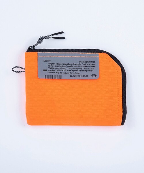 WEEKEND(ER)(ウィークエンダー)の「【WEEKEND(ER)/ウィークエンダー】マルチケース / 財布 / ミニウォレット / BASIC MULTI CASE(ポーチ・メンズ・チャコールグレー/ブラック/ブラウン/ライム/ブルー/オレンジ・フリー)」の12枚目の写真