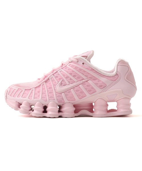 NIKE（ナイキ）の「NIKE WMNS SHOX TL / ナイキ ウィメンズ ショックス TL【SP】（スニーカー・レディース・ピンク・27.5cm/28.0cm/29.0cm/23.5cm/24.0cm/24.5cm/25.0cm/26.5cm/27.0cm/23.0cm/28.5cm）」の4枚目の写真