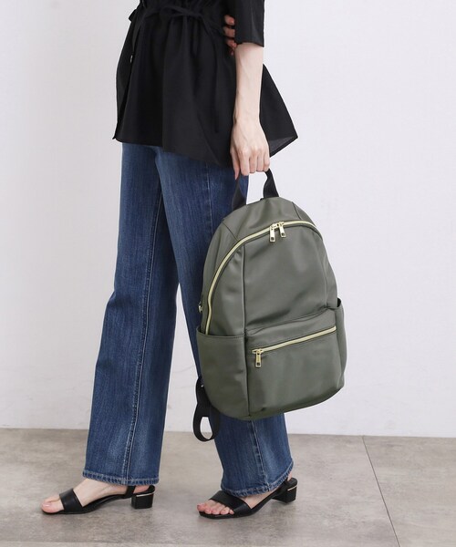 grove(グローブ)の「【A4・撥水】大人気!人間工学多機能リュック(バックパック/リュック・レディース・ダークグレー/ブラック/カーキ・00)」の3枚目の写真