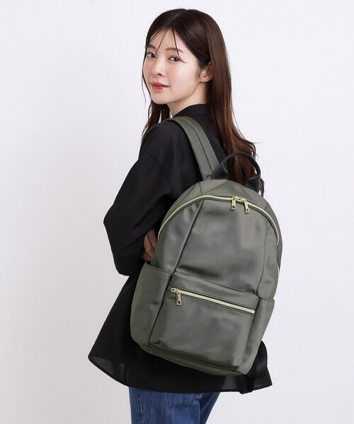 grove(グローブ)の「【A4・撥水】大人気!人間工学多機能リュック(バックパック/リュック・レディース・ダークグレー/ブラック/カーキ・00)」の8枚目の写真
